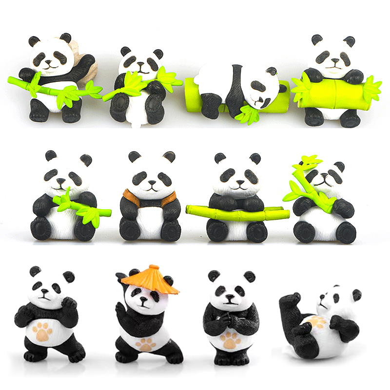 Resin Art And Design - New Cute Panda Design Car Console