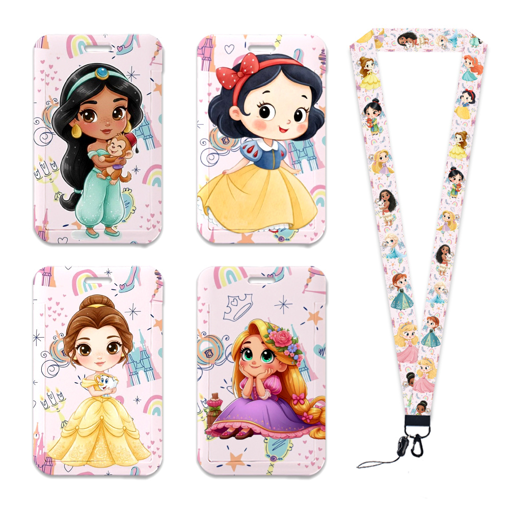 Resin Art Name - Disney Princess Cartoon Cute Kawaii Card