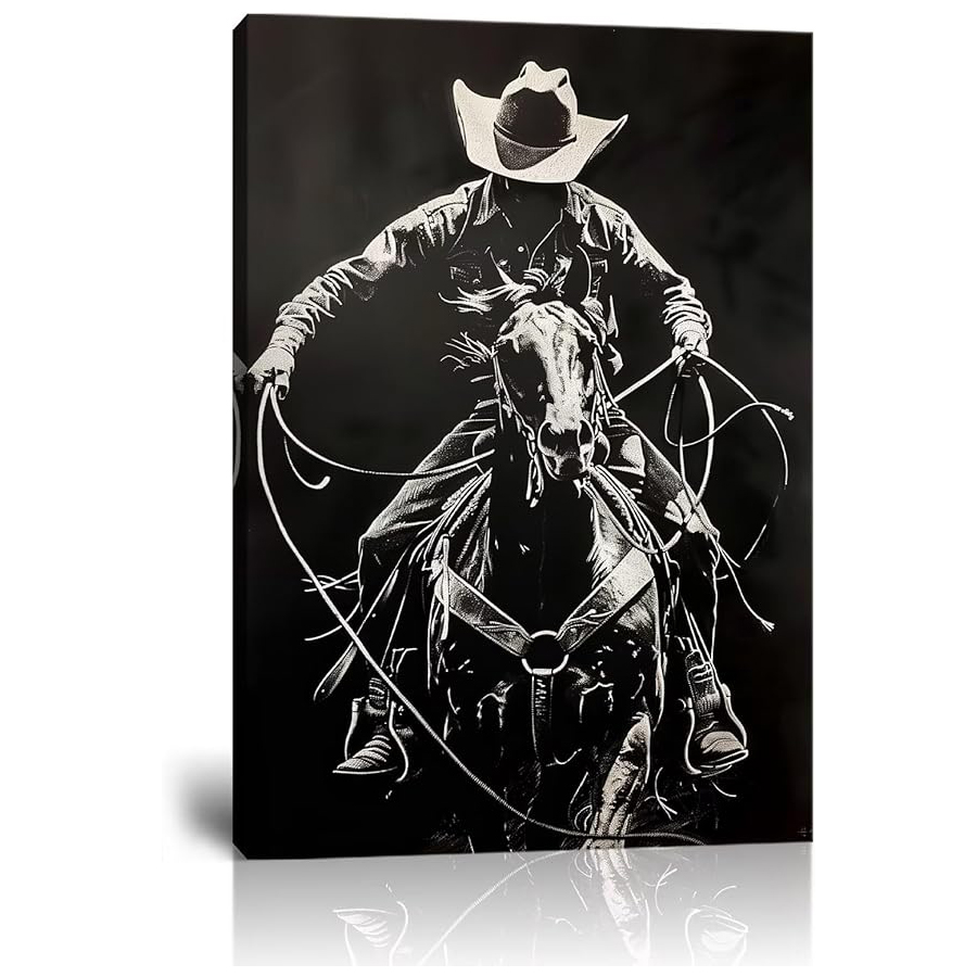 Western Cowboy Retro Southwest - Resin Art Images review and price