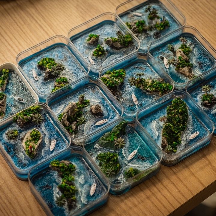 Handcrafted Micro-Island of Fa - Resin Art Gift For Birthday review and price