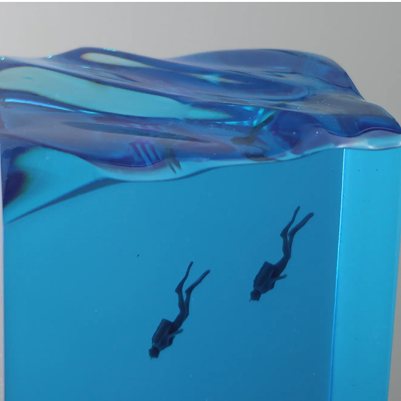 NEW Marine Art Home Decoration - Resin Art With Wood review and price