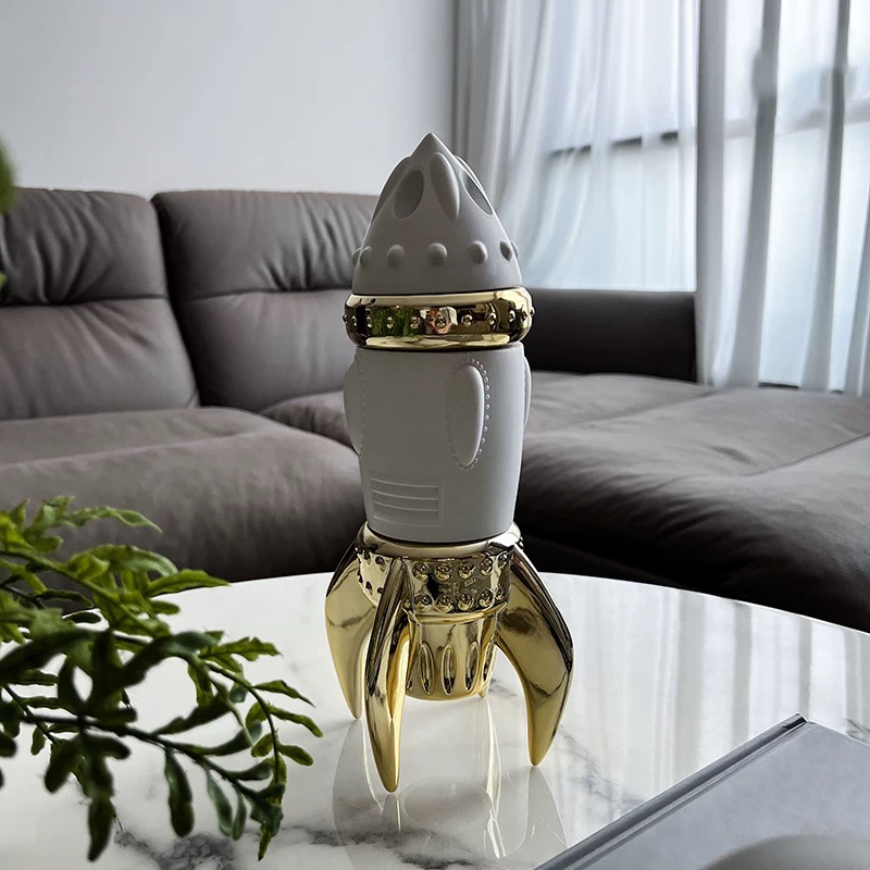 Space Rocket Ornaments,Creativ - Resin Art Gift For Birthday review and price