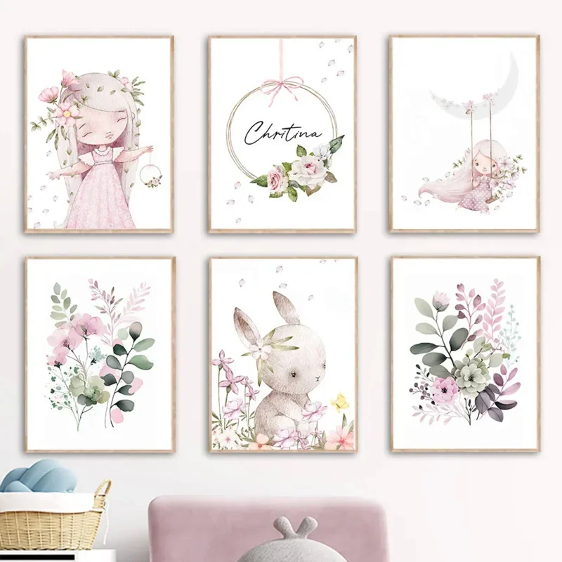 Nordic Cartoon Aesthetics Wall - Resin Art Name review and price