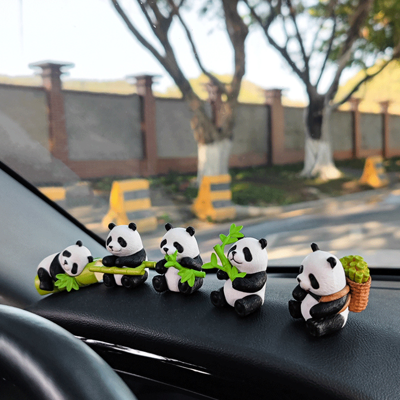 New Cute Panda Design Car Cons - Resin Art And Design review and price
