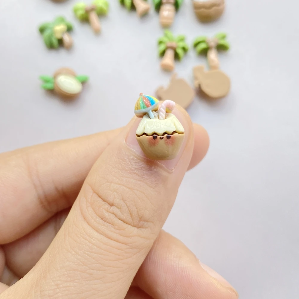 20Pcs Cute Cartoon Coconut Dri - Resin Art And Design review and price