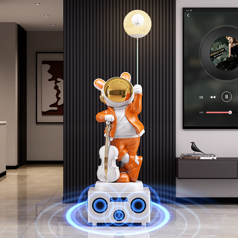 Home Decor 136CM Rabbit Astron - Resin Art Gift For Birthday review and price