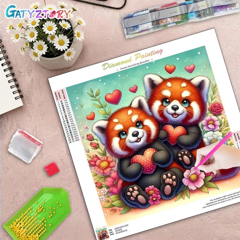 GATYZTORY Cartoon 5d Diamond P - Resin Art Ideas With Pictures review and price