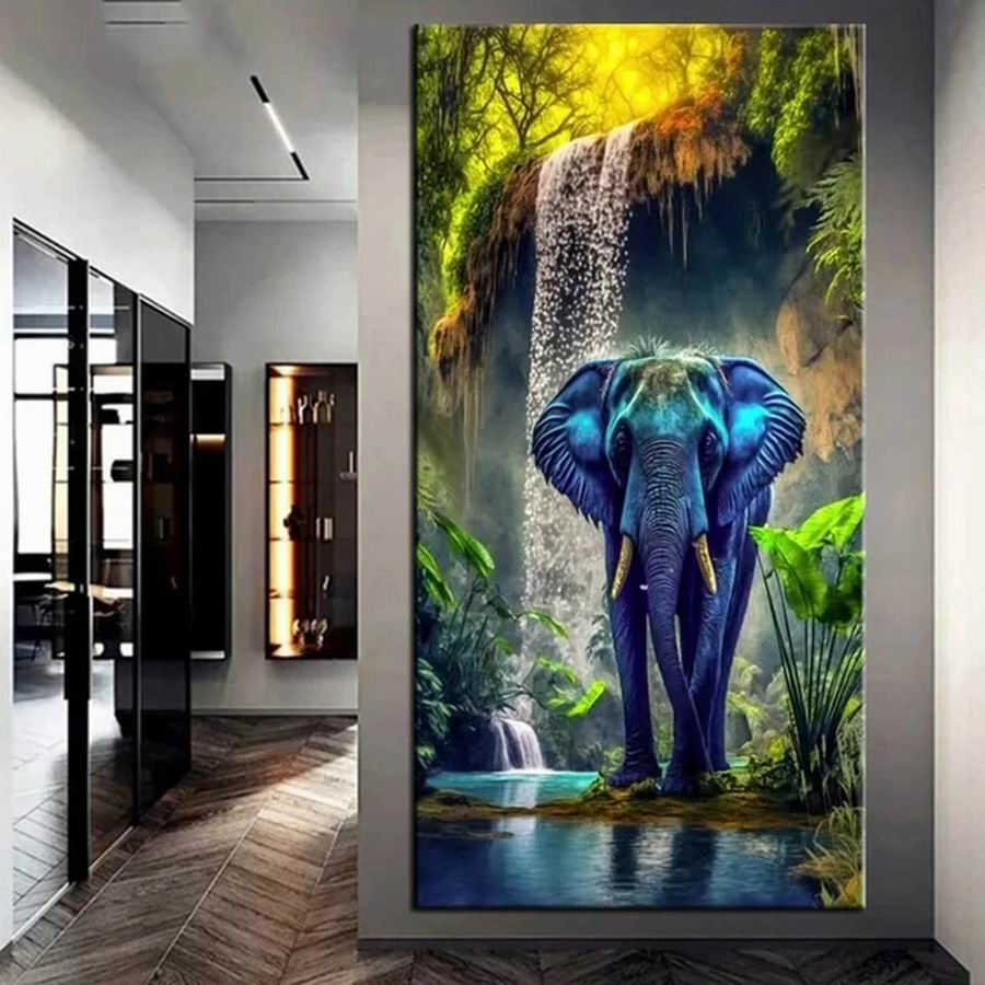 Frameless,Diy Mosaic Art Wild  - Resin Art Images review and price