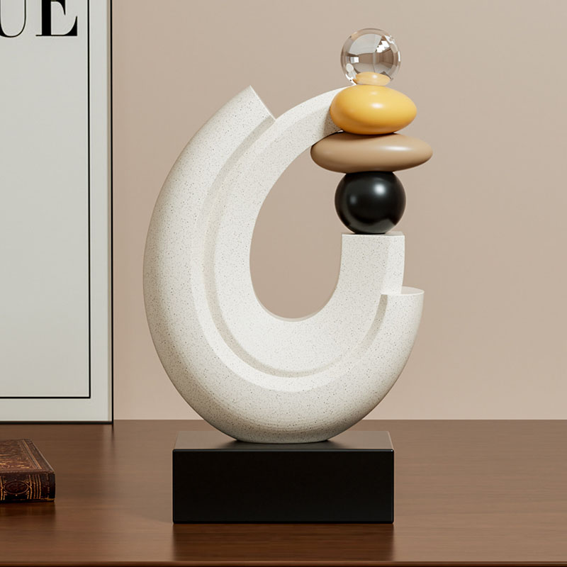 Home Decor Lucky Stone Statue  - Resin Art Gift For Birthday review and price