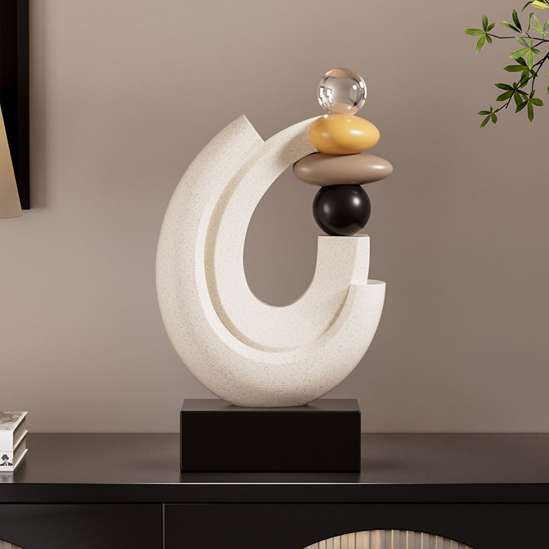 Home Decor Lucky Stone Statue  - Resin Art Gift For Birthday review and price