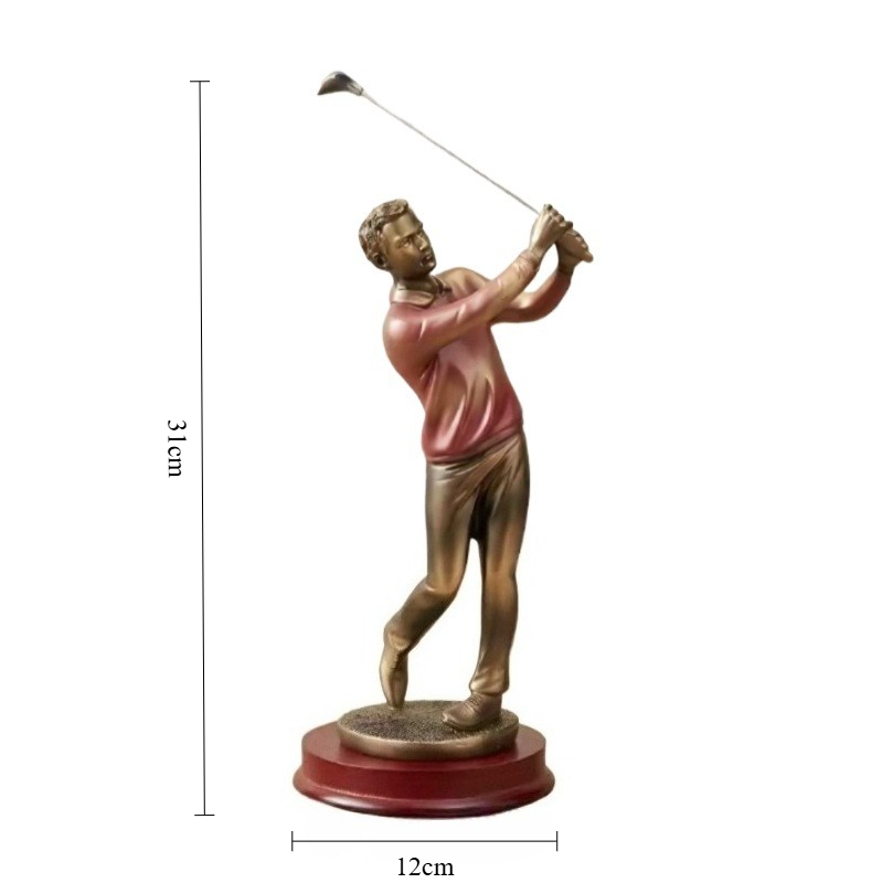 Nordic Art Home Decor Golfing  - Resin Art Name review and price