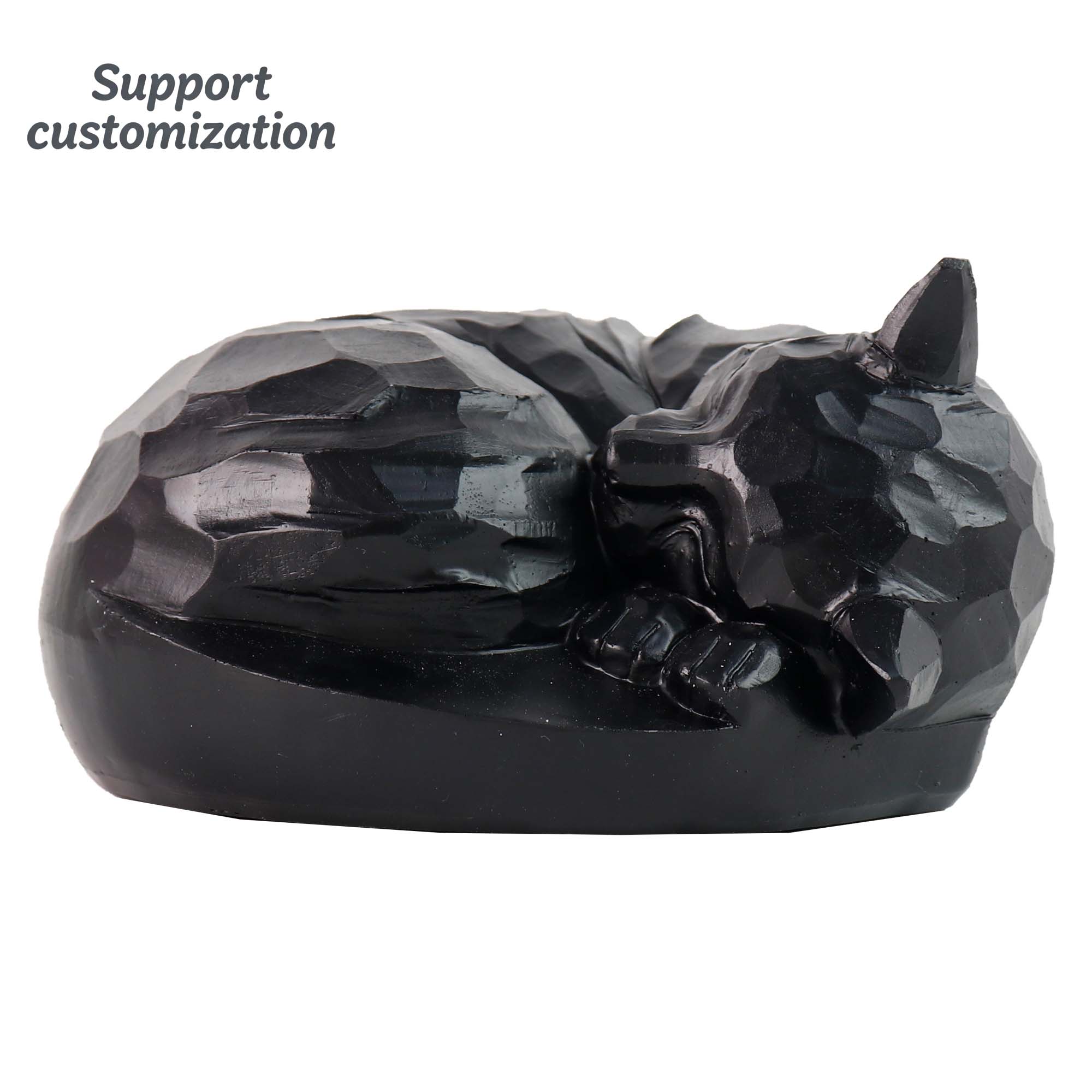 Black Cat-Themed Hand-painted  - Resin Art Name review and price