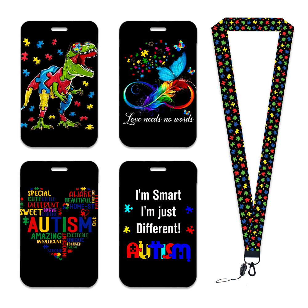 Work Card Holder Autism Awaren - Resin Art Name review and price