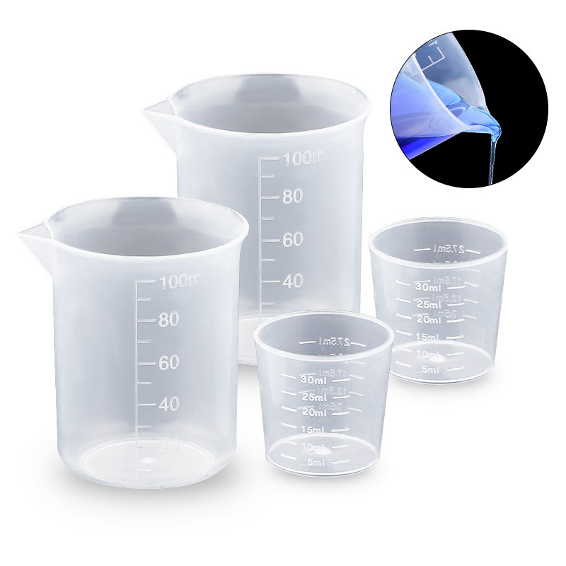 100ML&30ML Plastic Measuring C - Resin Art Kitchen review and price