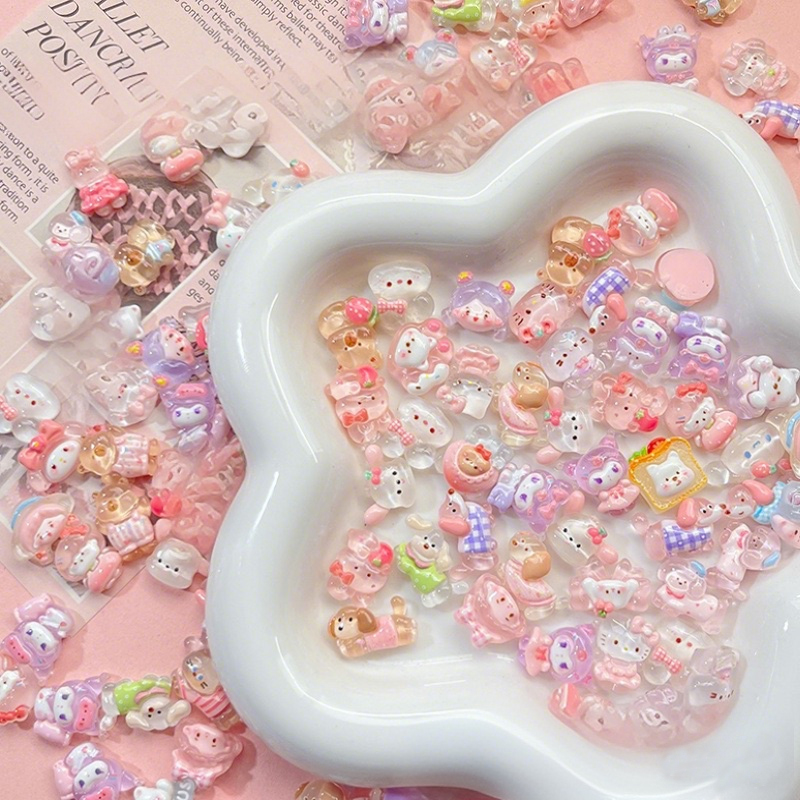 10-100pcs mini smooth transpar - Resin Art Gift For Birthday review and price