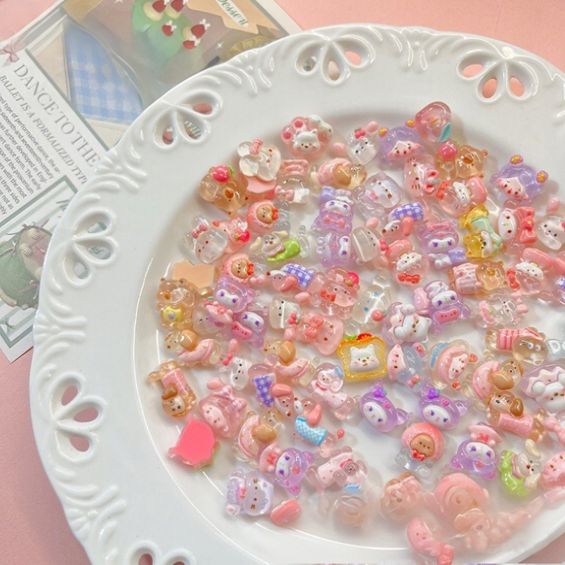 10-100pcs mini smooth transpar - Resin Art Gift For Birthday review and price