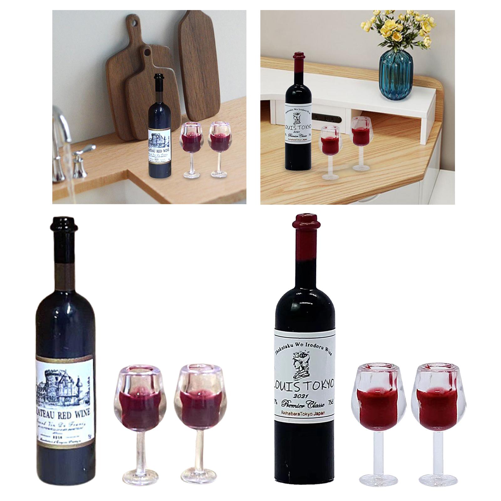 1/12 Scale Dollhouse Wine Bott - Resin Art Kitchen review and price