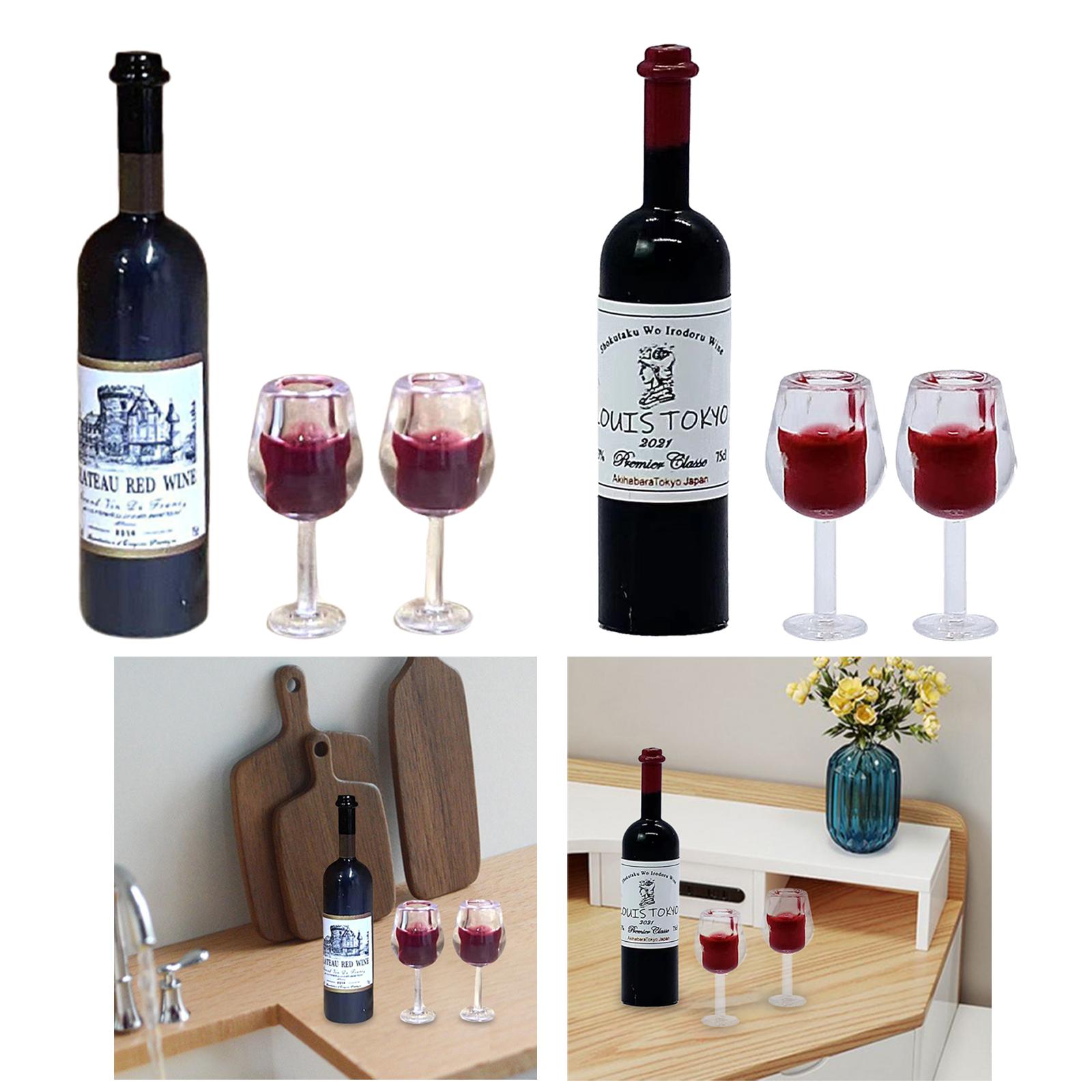 1/12 Scale Dollhouse Wine Bott - Resin Art Kitchen review and price
