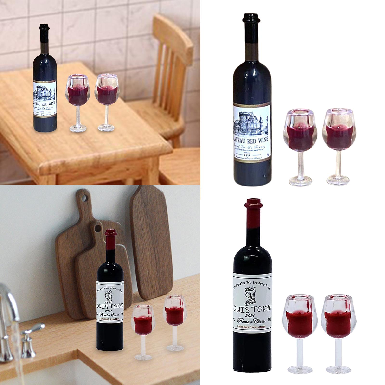 1/12 Scale Dollhouse Wine Bott - Resin Art Kitchen review and price