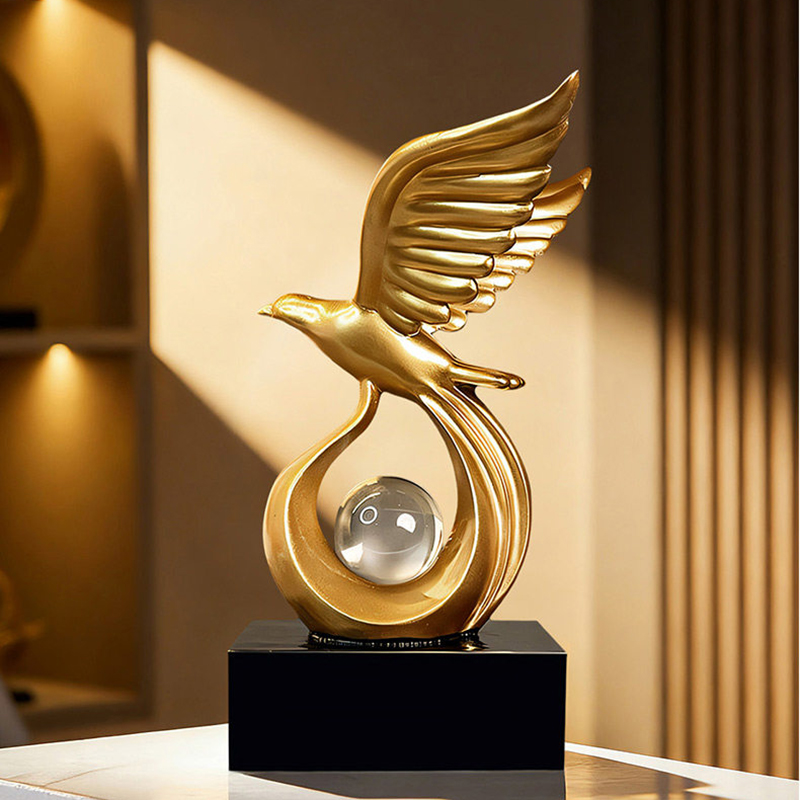 Luxury Abstract Art Flying Eag - Resin Art Gift For Birthday review and price